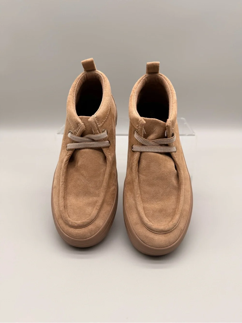 Old Navy Kids Tan Suede Moccasin Sneakers